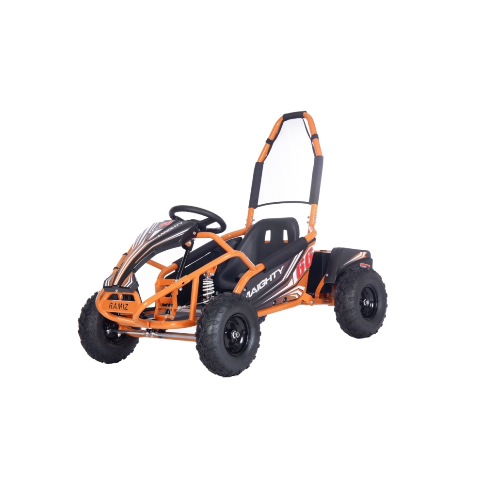 Elektrinis kartingas MAIGHTY, Orange-Elektromobiliai vaikams, Kartingai vaikams-e-vaikas