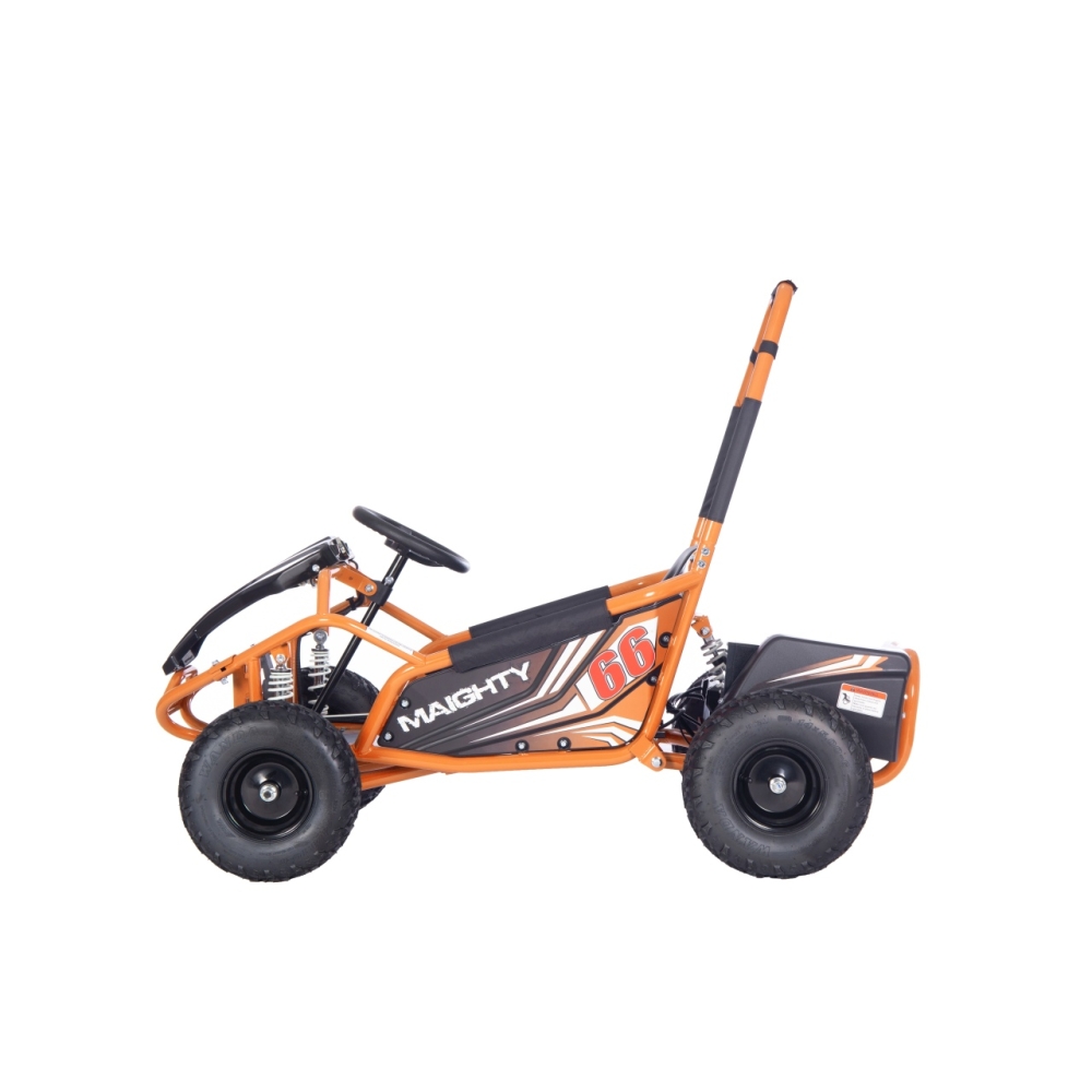 Elektrinis kartingas MAIGHTY, Orange-Elektromobiliai vaikams, Kartingai vaikams-e-vaikas