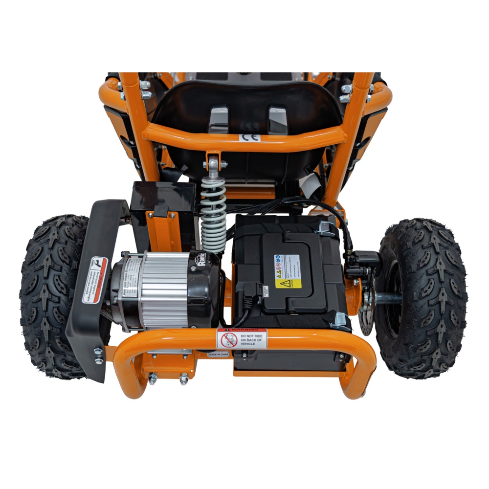 Elektrinis kartingas MAIGHTY, Orange-Elektromobiliai vaikams, Kartingai vaikams-e-vaikas