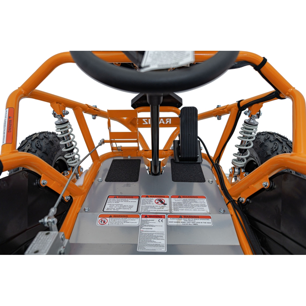 Pojazd Gokart Elektryczny MAIGHTY Pomarańczowy