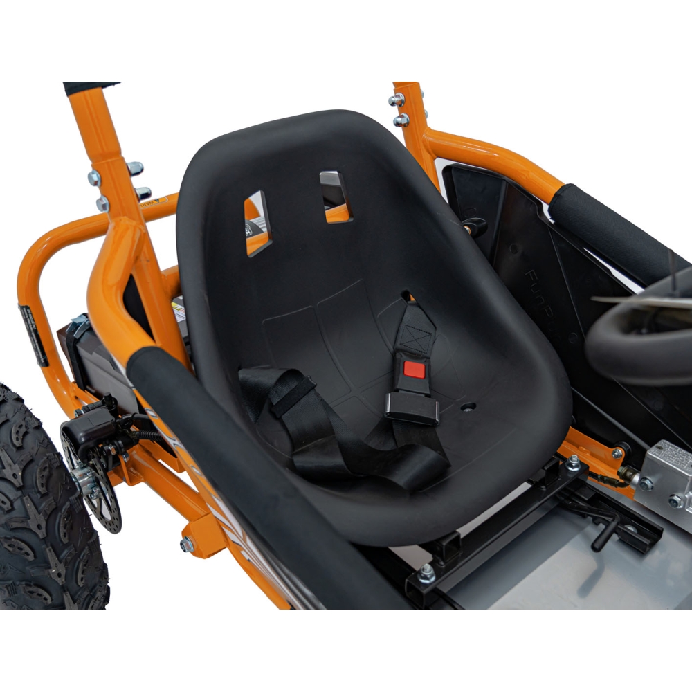 Pojazd Gokart Elektryczny MAIGHTY Pomarańczowy