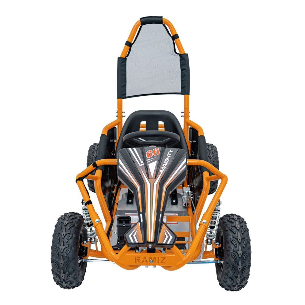 Pojazd Gokart Elektryczny MAIGHTY Pomarańczowy