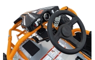 Pojazd Gokart Elektryczny MAIGHTY Pomarańczowy