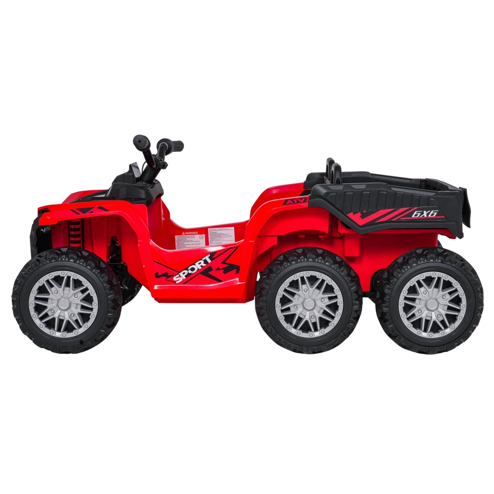 Dvivietis elektrinis keturratis Extreme Sport TX ATV 4x4, Red-Elektromobiliai vaikams, Keturračiai ir bagiai-e-vaikas