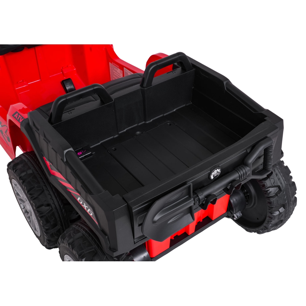 Dvivietis elektrinis keturratis Extreme Sport TX ATV 4x4, Red-Elektromobiliai vaikams, Keturračiai ir bagiai-e-vaikas