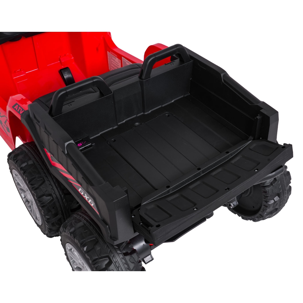 Dvivietis elektrinis keturratis Extreme Sport TX ATV 4x4, Red-Elektromobiliai vaikams, Keturračiai ir bagiai-e-vaikas