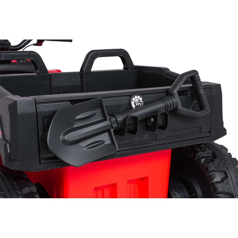 Dvivietis elektrinis keturratis Extreme Sport TX ATV 4x4, Red-Elektromobiliai vaikams, Keturračiai ir bagiai-e-vaikas