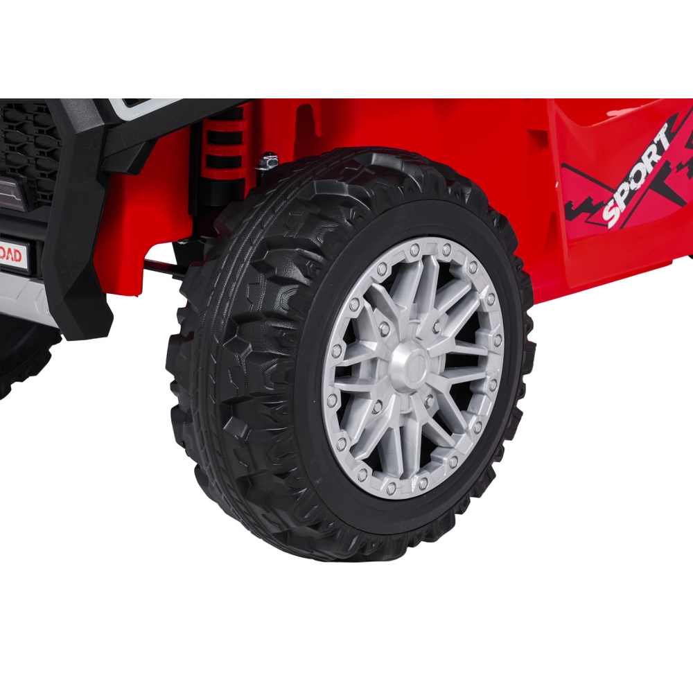 Dvivietis elektrinis keturratis Extreme Sport TX ATV 4x4, Red-Elektromobiliai vaikams, Keturračiai ir bagiai-e-vaikas