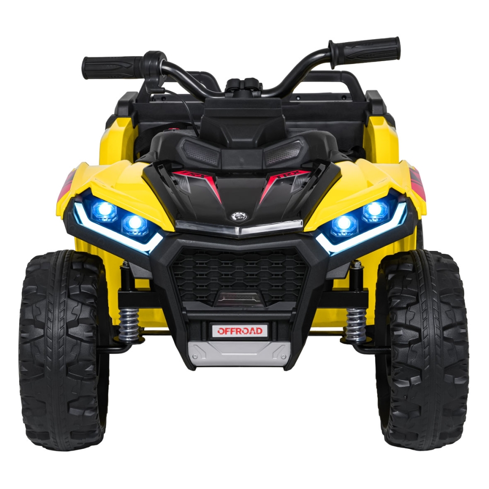 Dvivietis elektrinis keturratis Extreme Sport TX ATV 4x4, Yellow-Elektromobiliai vaikams, Keturračiai ir bagiai-e-vaikas