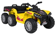 Dvivietis elektrinis keturratis Extreme Sport TX ATV 4x4, Yellow-Elektromobiliai vaikams, Keturračiai ir bagiai-e-vaikas