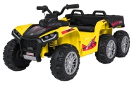 Dvivietis elektrinis keturratis Extreme Sport TX ATV 4x4, Yellow-Elektromobiliai vaikams, Keturračiai ir bagiai-e-vaikas
