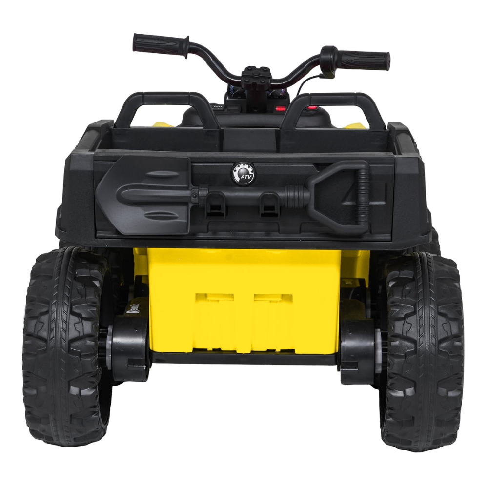 Dvivietis elektrinis keturratis Extreme Sport TX ATV 4x4, Yellow-Elektromobiliai vaikams, Keturračiai ir bagiai-e-vaikas