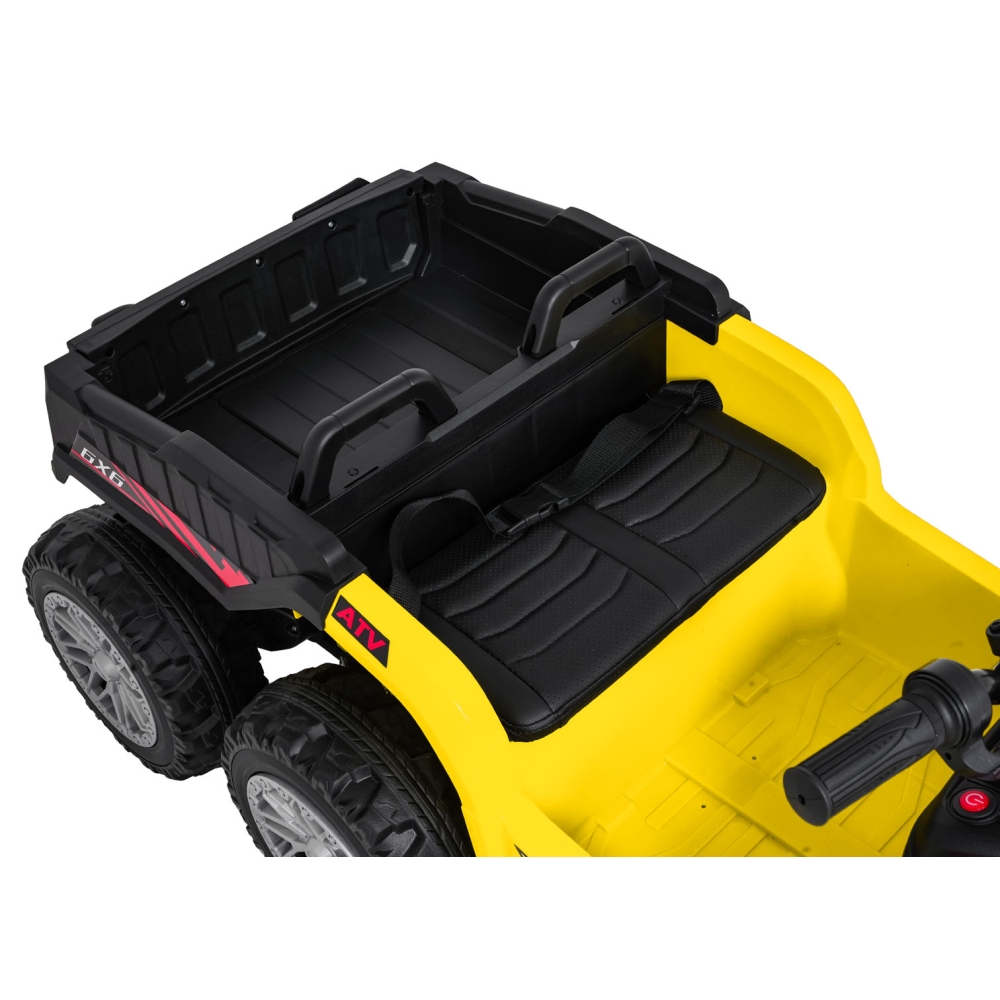 Dvivietis elektrinis keturratis Extreme Sport TX ATV 4x4, Yellow-Elektromobiliai vaikams, Keturračiai ir bagiai-e-vaikas