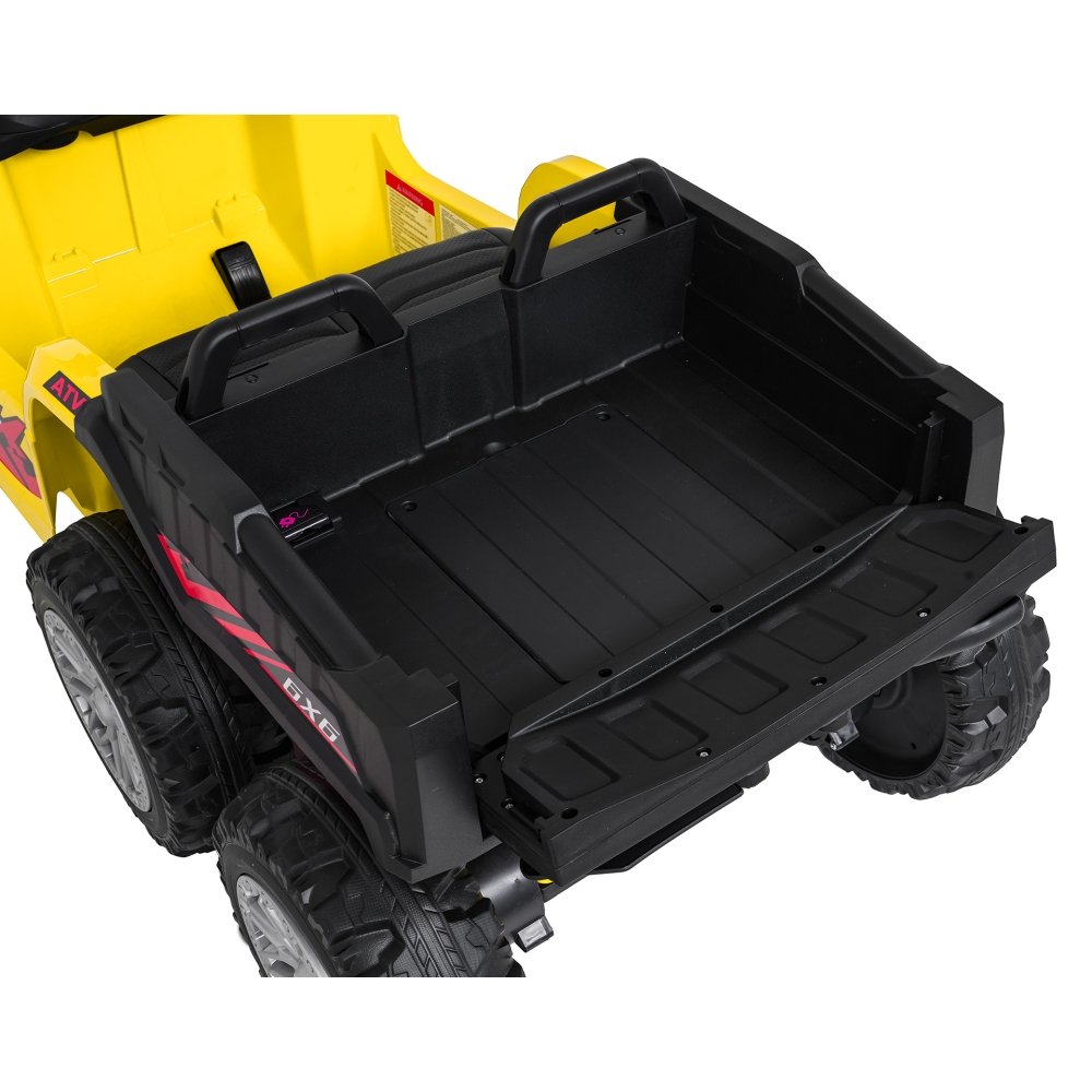 Dvivietis elektrinis keturratis Extreme Sport TX ATV 4x4, Yellow-Elektromobiliai vaikams, Keturračiai ir bagiai-e-vaikas