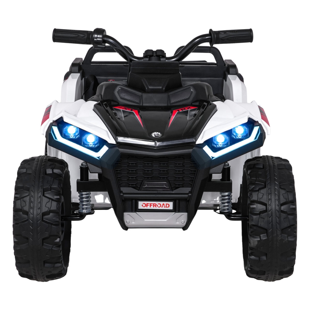 Dvivietis elektrinis keturratis Extreme Sport TX ATV 4x4, White-Elektromobiliai vaikams, Keturračiai ir bagiai-e-vaikas
