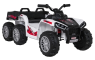 Dvivietis elektrinis keturratis Extreme Sport TX ATV 4x4, White-Elektromobiliai vaikams, Keturračiai ir bagiai-e-vaikas