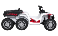 Dvivietis elektrinis keturratis Extreme Sport TX ATV 4x4, White-Elektromobiliai vaikams, Keturračiai ir bagiai-e-vaikas