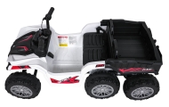Dvivietis elektrinis keturratis Extreme Sport TX ATV 4x4, White-Elektromobiliai vaikams, Keturračiai ir bagiai-e-vaikas