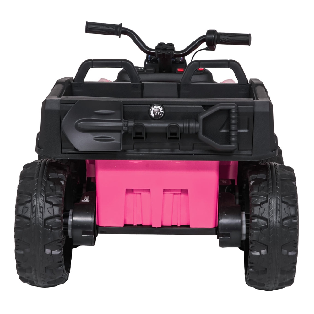 Dvivietis elektrinis keturratis Extreme Sport TX ATV 4x4, Pink-Elektromobiliai vaikams, Keturračiai ir bagiai-e-vaikas