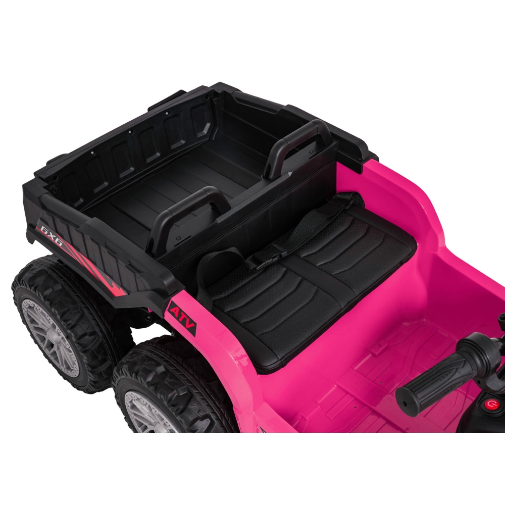 Dvivietis elektrinis keturratis Extreme Sport TX ATV 4x4, Pink-Elektromobiliai vaikams, Keturračiai ir bagiai-e-vaikas