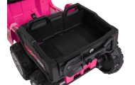 Dvivietis elektrinis keturratis Extreme Sport TX ATV 4x4, Pink-Elektromobiliai vaikams, Keturračiai ir bagiai-e-vaikas