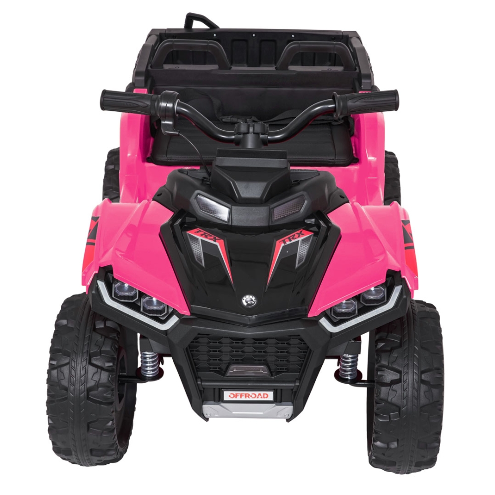 Dvivietis elektrinis keturratis Extreme Sport TX ATV 4x4, Pink-Elektromobiliai vaikams, Keturračiai ir bagiai-e-vaikas
