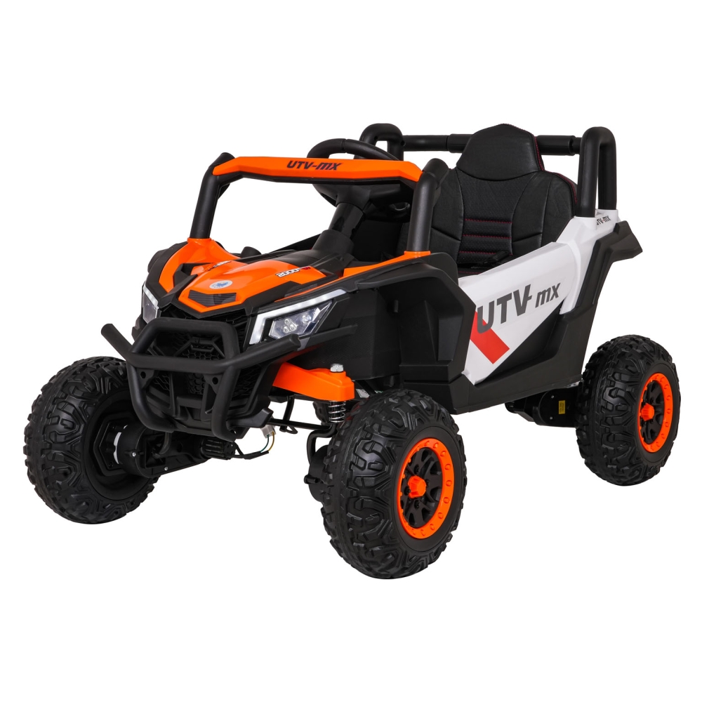 Elektrinis Buggy Madman UTV-MX, White-Elektromobiliai vaikams, Keturračiai ir bagiai-e-vaikas