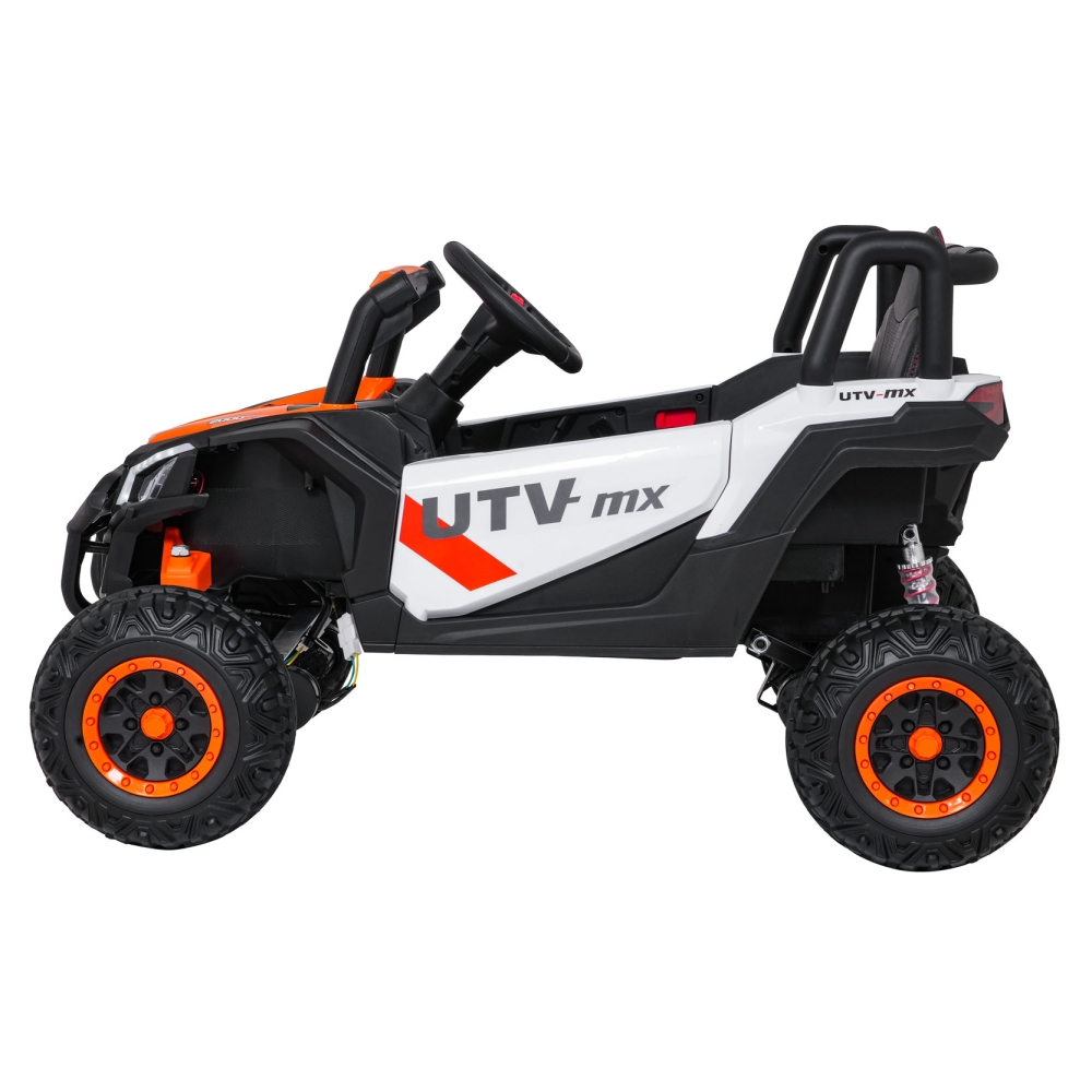 Elektrinis Buggy Madman UTV-MX, White-Elektromobiliai vaikams, Keturračiai ir bagiai-e-vaikas