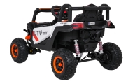 Elektrinis Buggy Madman UTV-MX, White-Elektromobiliai vaikams, Keturračiai ir bagiai-e-vaikas
