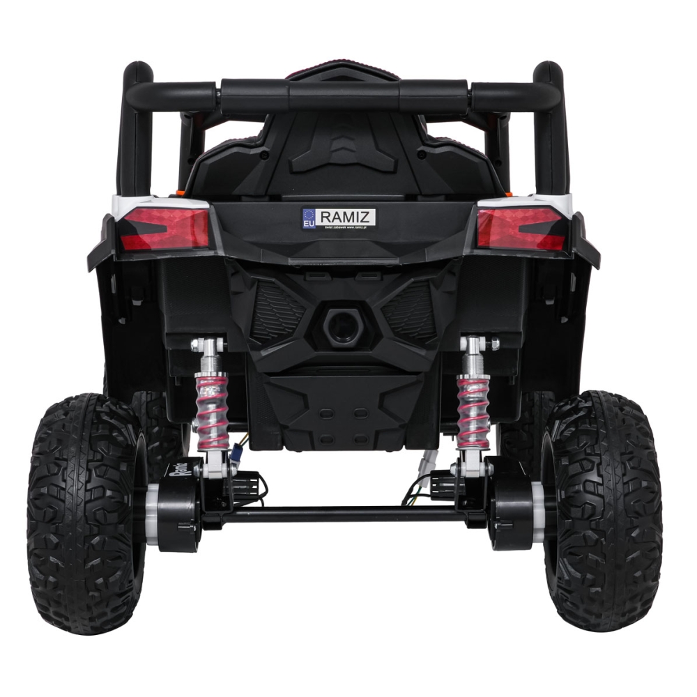 Elektrinis Buggy Madman UTV-MX, White-Elektromobiliai vaikams, Keturračiai ir bagiai-e-vaikas