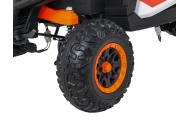 Elektrinis Buggy Madman UTV-MX, White-Elektromobiliai vaikams, Keturračiai ir bagiai-e-vaikas