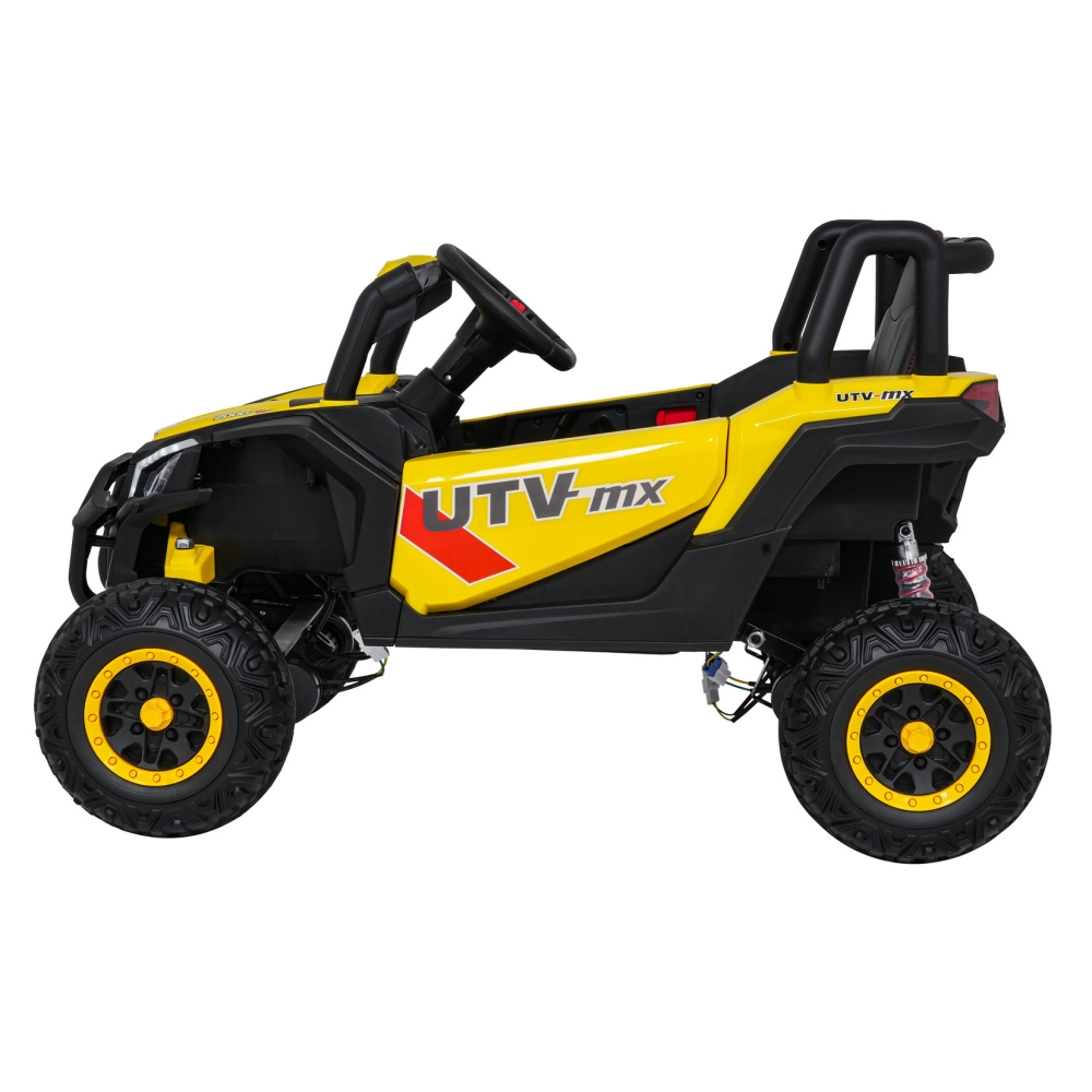 Elektrinis Buggy Madman UTV-MX, Yellow-Elektromobiliai vaikams, Keturračiai ir bagiai-e-vaikas
