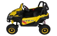 Elektrinis Buggy Madman UTV-MX, Yellow-Elektromobiliai vaikams, Keturračiai ir bagiai-e-vaikas