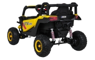 Elektrinis Buggy Madman UTV-MX, Yellow-Elektromobiliai vaikams, Keturračiai ir bagiai-e-vaikas
