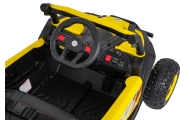 Pojazd Buggy Madman UTV-MX Żółty