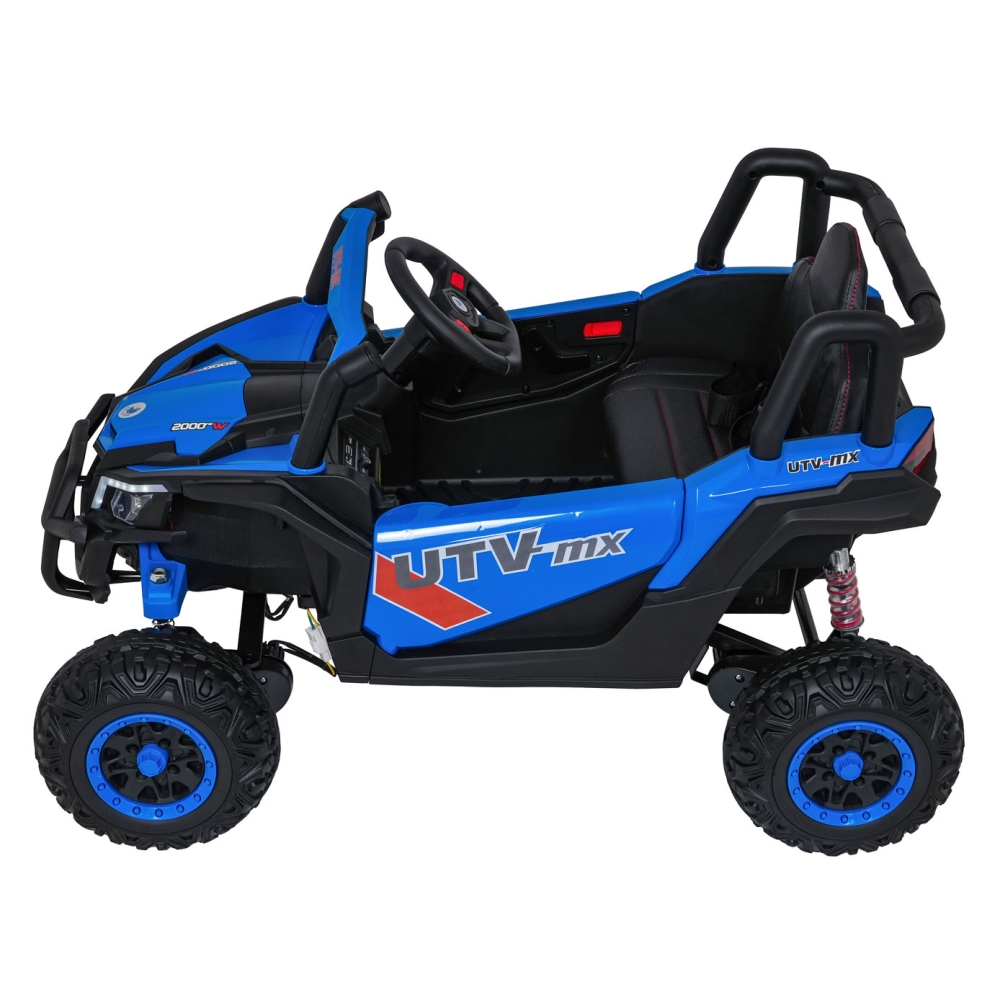 Elektrinis Buggy Madman UTV-MX, Blue-Elektromobiliai vaikams, Keturračiai ir bagiai-e-vaikas