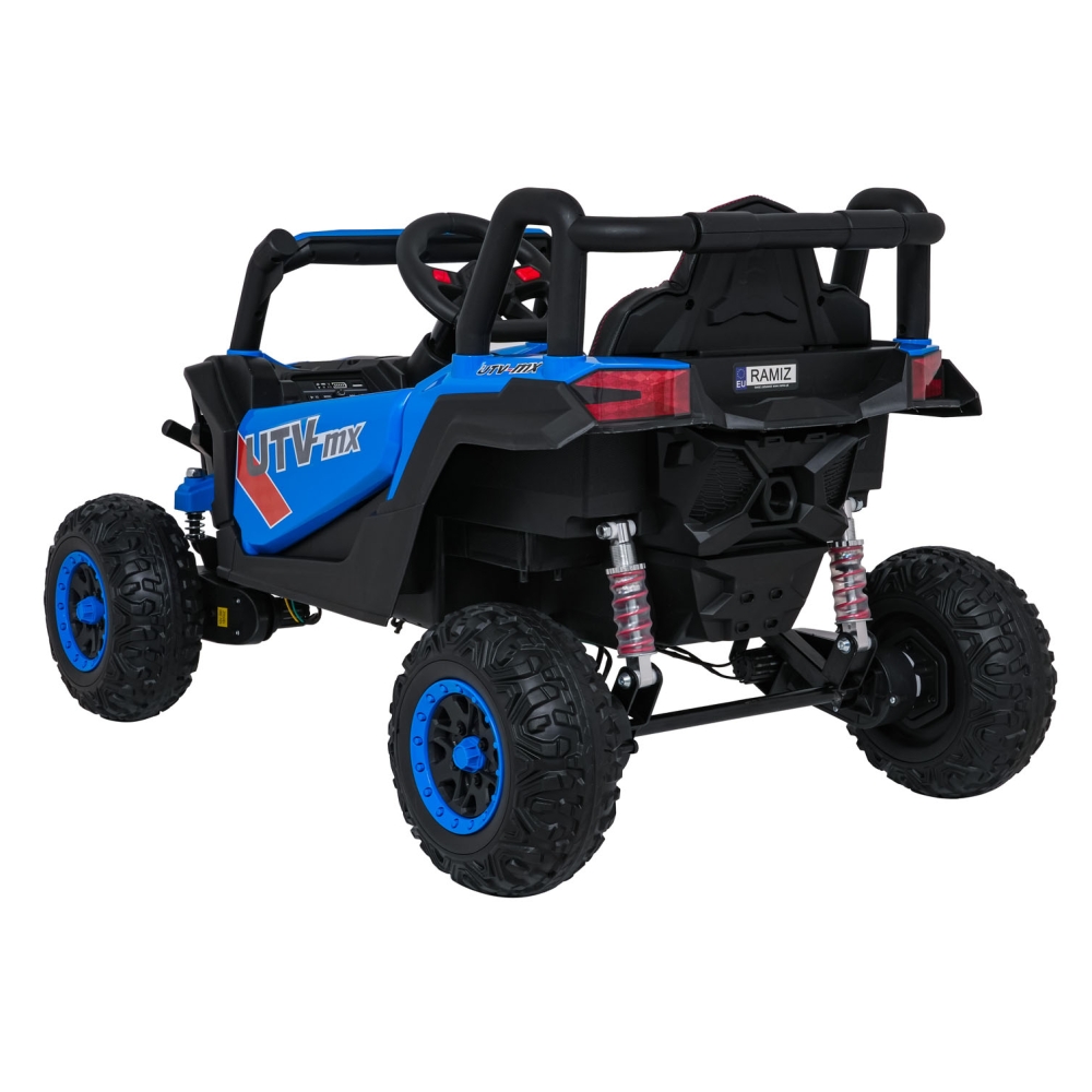 Elektrinis Buggy Madman UTV-MX, Blue-Elektromobiliai vaikams, Keturračiai ir bagiai-e-vaikas