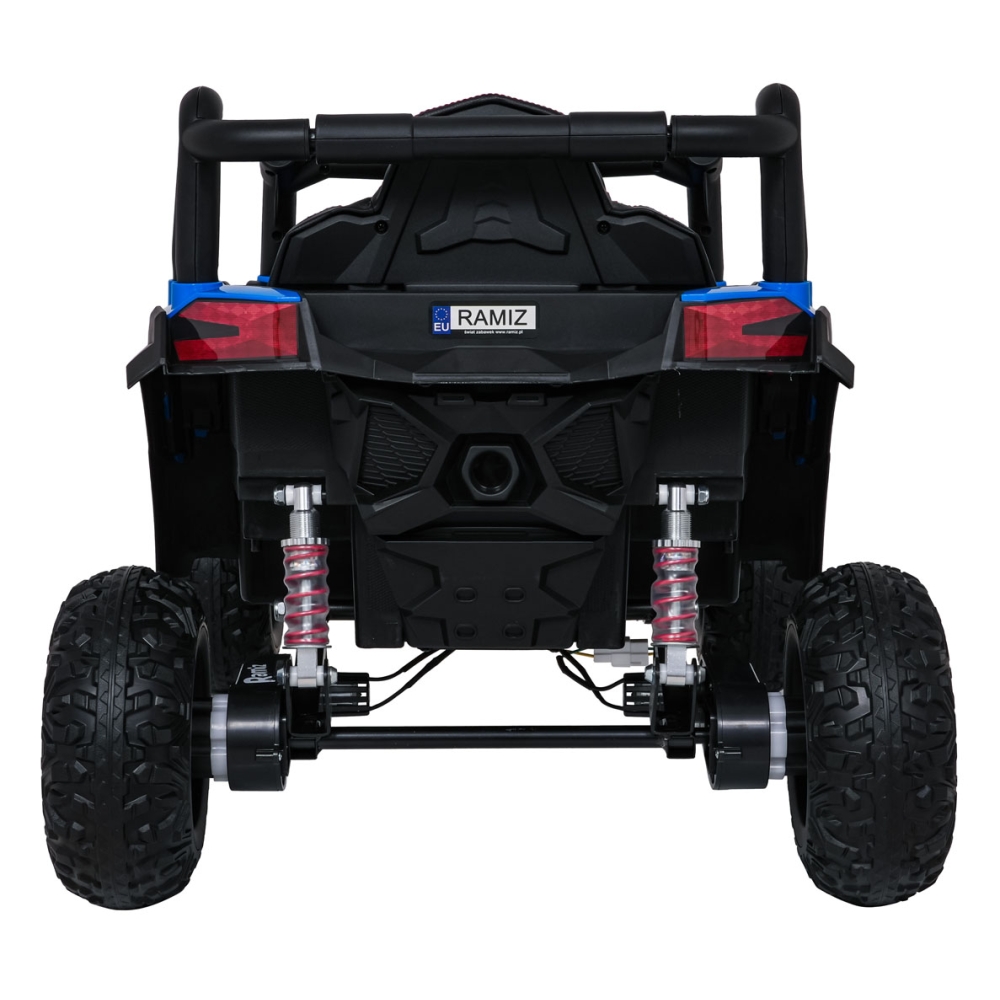 Elektrinis Buggy Madman UTV-MX, Blue-Elektromobiliai vaikams, Keturračiai ir bagiai-e-vaikas