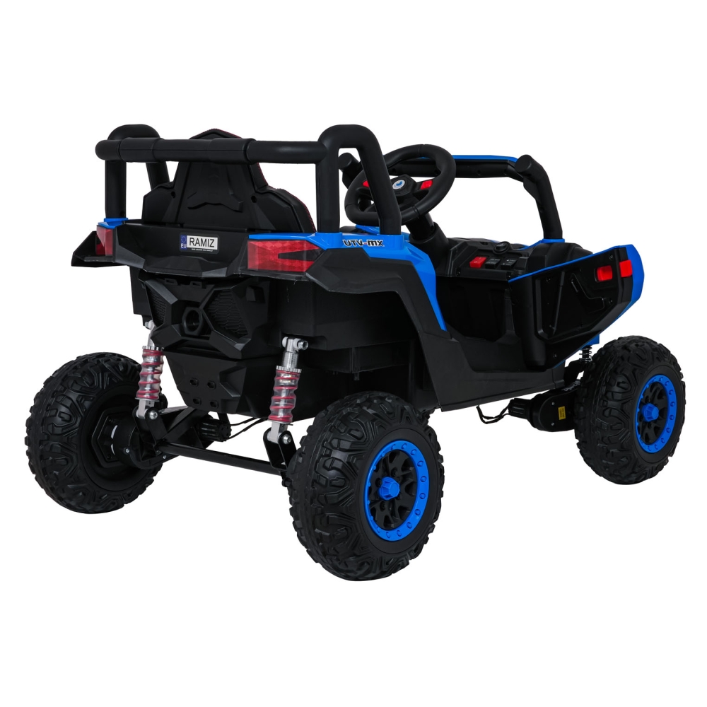 Elektrinis Buggy Madman UTV-MX, Blue-Elektromobiliai vaikams, Keturračiai ir bagiai-e-vaikas