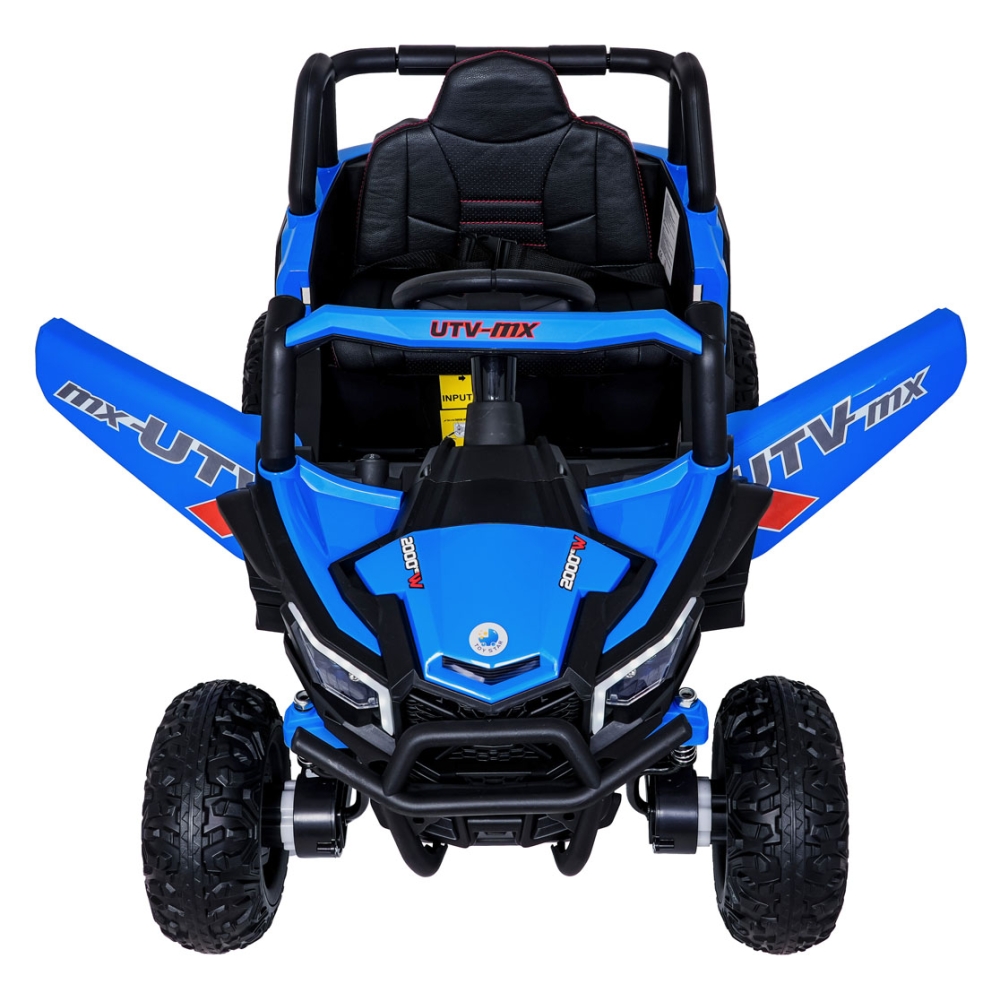 Elektrinis Buggy Madman UTV-MX, Blue-Elektromobiliai vaikams, Keturračiai ir bagiai-e-vaikas