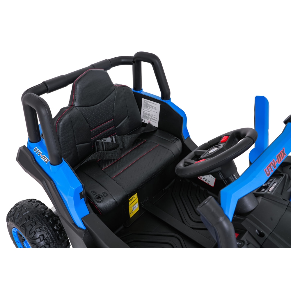 Elektrinis Buggy Madman UTV-MX, Blue-Elektromobiliai vaikams, Keturračiai ir bagiai-e-vaikas