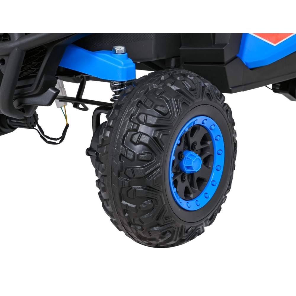 Elektrinis Buggy Madman UTV-MX, Blue-Elektromobiliai vaikams, Keturračiai ir bagiai-e-vaikas
