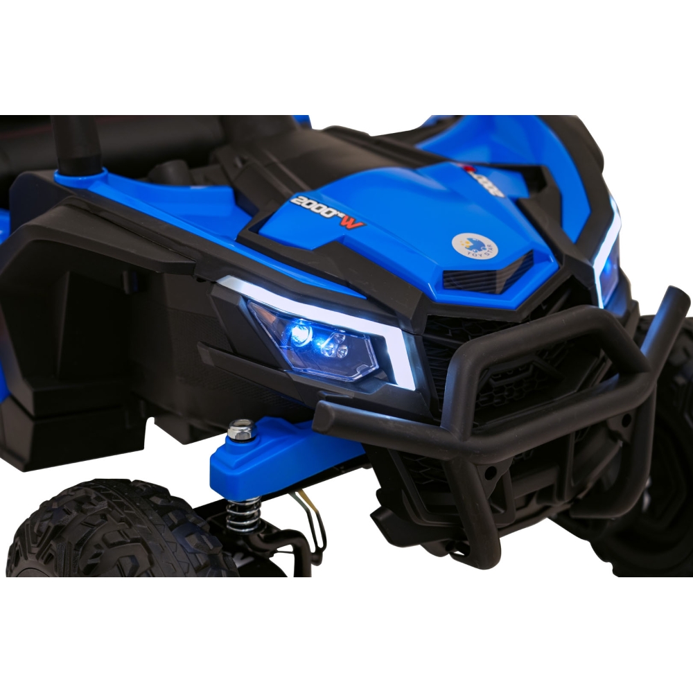 Elektrinis Buggy Madman UTV-MX, Blue-Elektromobiliai vaikams, Keturračiai ir bagiai-e-vaikas