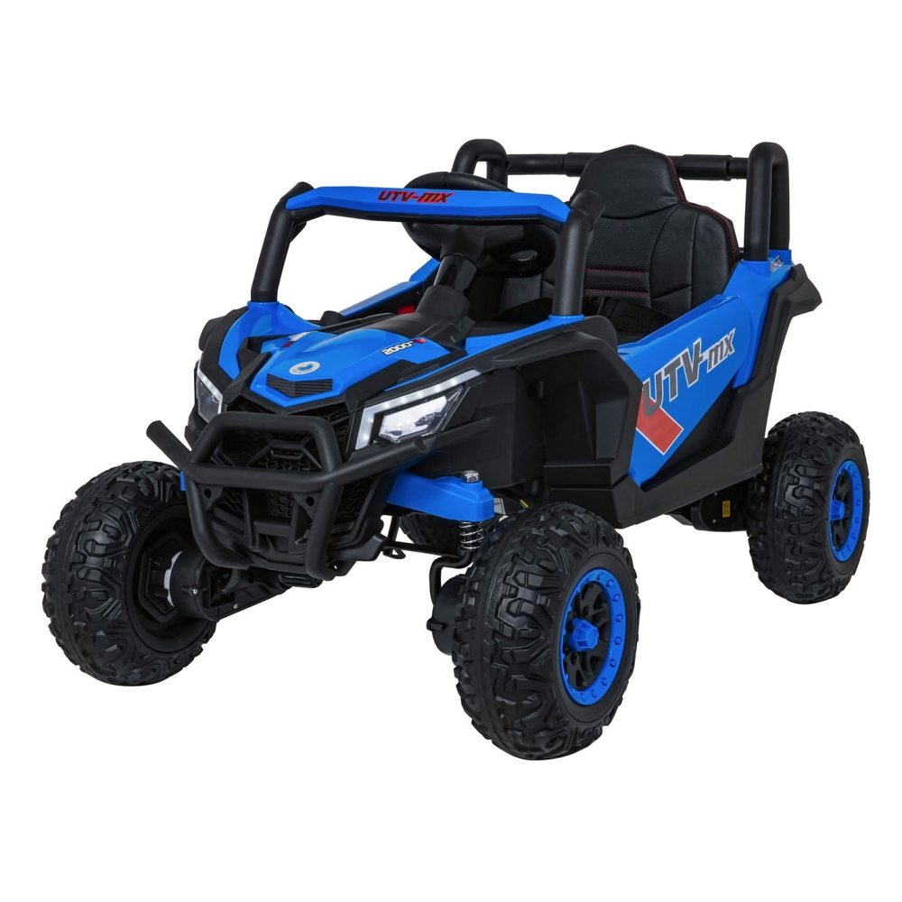 Elektrinis Buggy Madman UTV-MX, Blue-Elektromobiliai vaikams, Keturračiai ir bagiai-e-vaikas