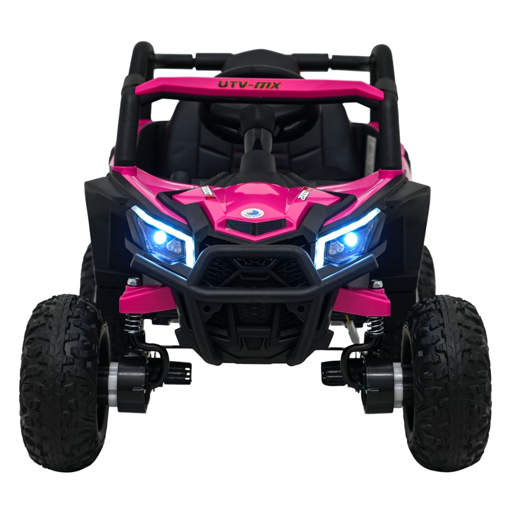Elektrinis Buggy Madman UTV-MX, Pink-Elektromobiliai vaikams, Keturračiai ir bagiai-e-vaikas