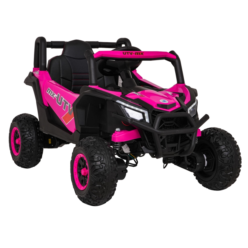 Elektrinis Buggy Madman UTV-MX, Pink-Elektromobiliai vaikams, Keturračiai ir bagiai-e-vaikas