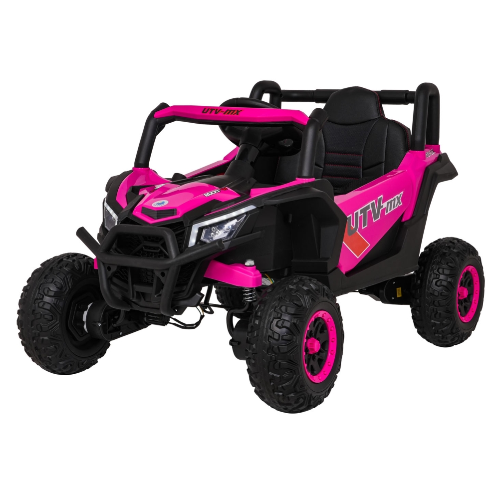 Elektrinis Buggy Madman UTV-MX, Pink-Elektromobiliai vaikams, Keturračiai ir bagiai-e-vaikas