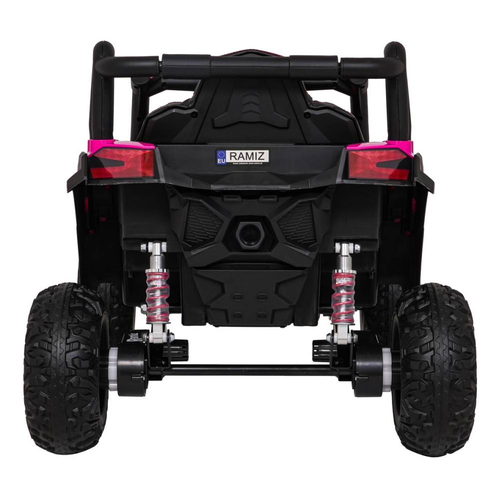 Elektrinis Buggy Madman UTV-MX, Pink-Elektromobiliai vaikams, Keturračiai ir bagiai-e-vaikas