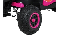Elektrinis Buggy Madman UTV-MX, Pink-Elektromobiliai vaikams, Keturračiai ir bagiai-e-vaikas