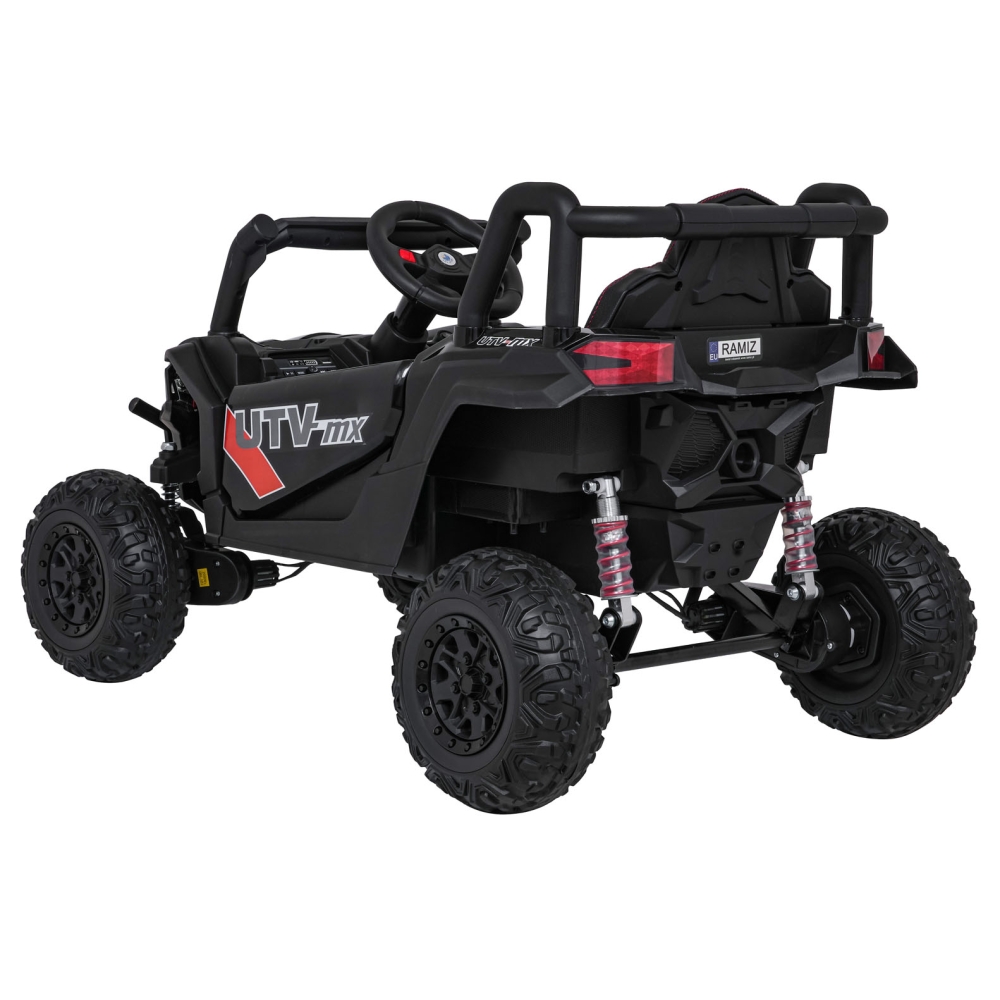 Elektrinis Buggy Madman UTV-MX, Black-Elektromobiliai vaikams, Keturračiai ir bagiai-e-vaikas